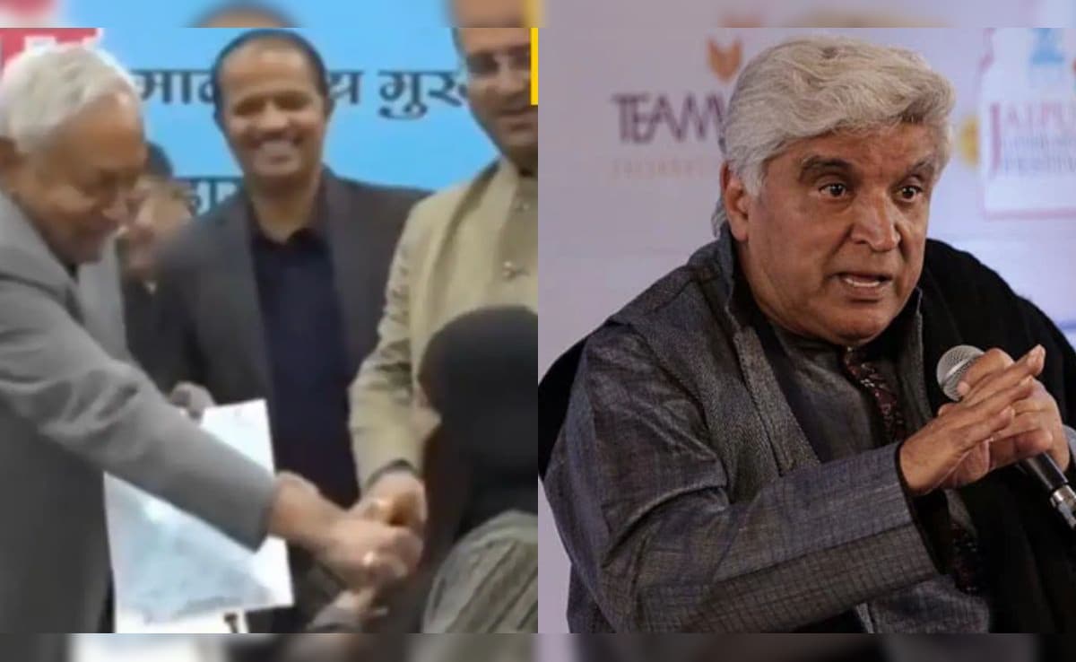 "Against Pardah, But...": Javed Akhtar's Slams Nitish Kumar Amid Hijab Row