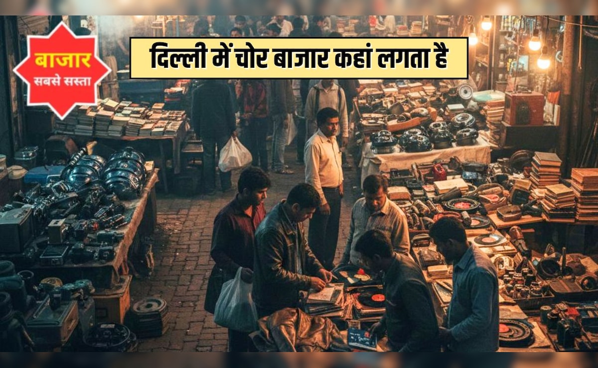 दिल्ली में चोर बाजार कहां है? सस्ते में मिल जाता है महंगे से महंगा सामान, रात से खरीदना शुरू कर देते हैं लोग