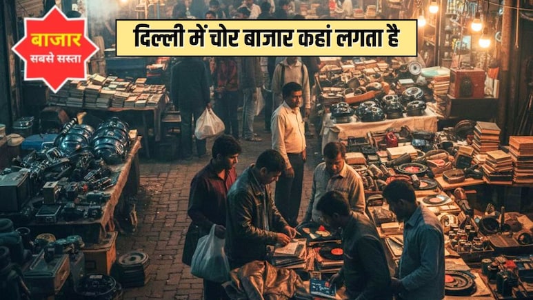 दिल्ली में चोर बाजार कहां है? सस्ते में मिल जाता है महंगे से महंगा सामान, रात से खरीदना शुरू कर देते हैं लोग