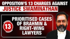 Why Opposition MPs Want Justice GR Swaminathan Impeached