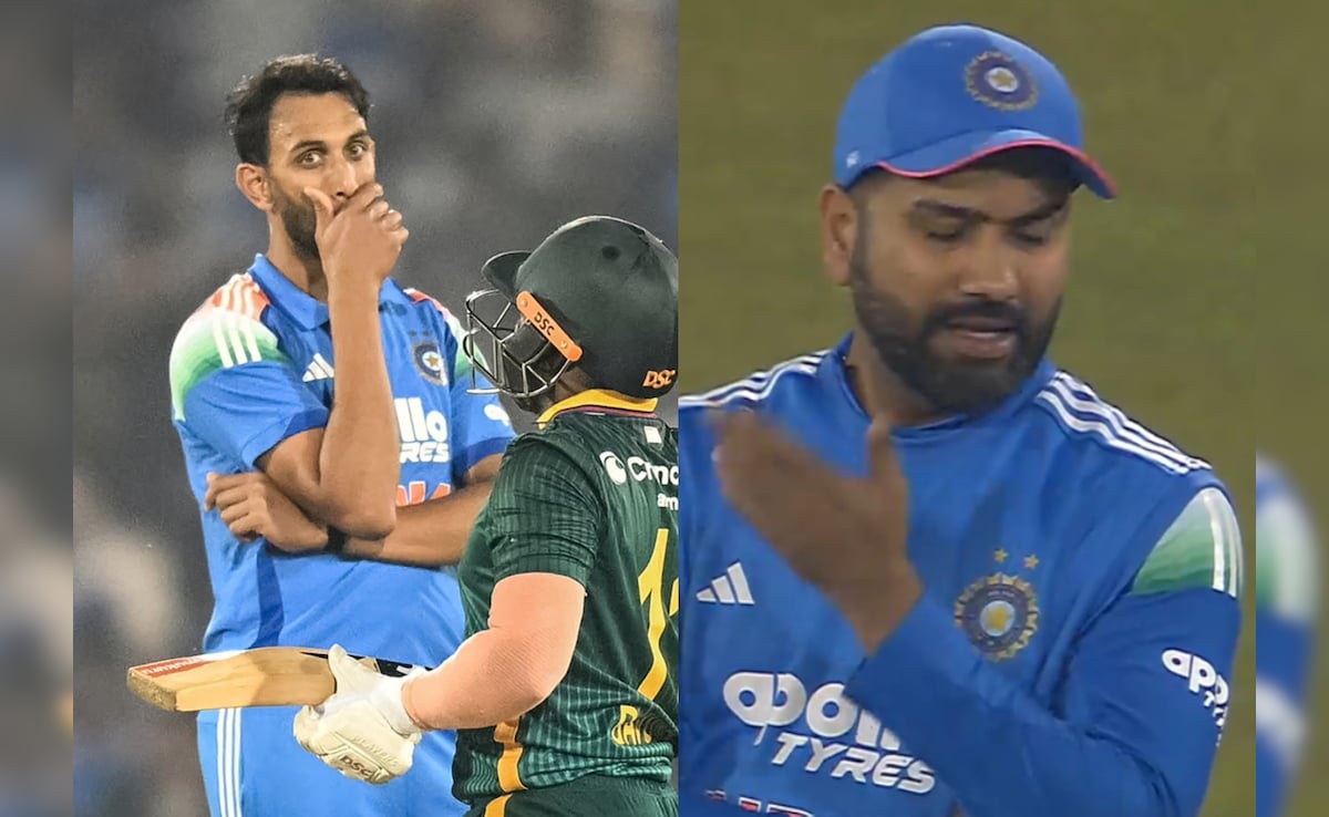 Rohit Sharma Loses Cool, Delivers Angry Lecture To Prasidh Krishna After Poor Bowling In 2nd ODI