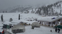 Snow Turns Gulmarg Into Winter Wonderland, Tourists Turn Skiers, Ride Gondola