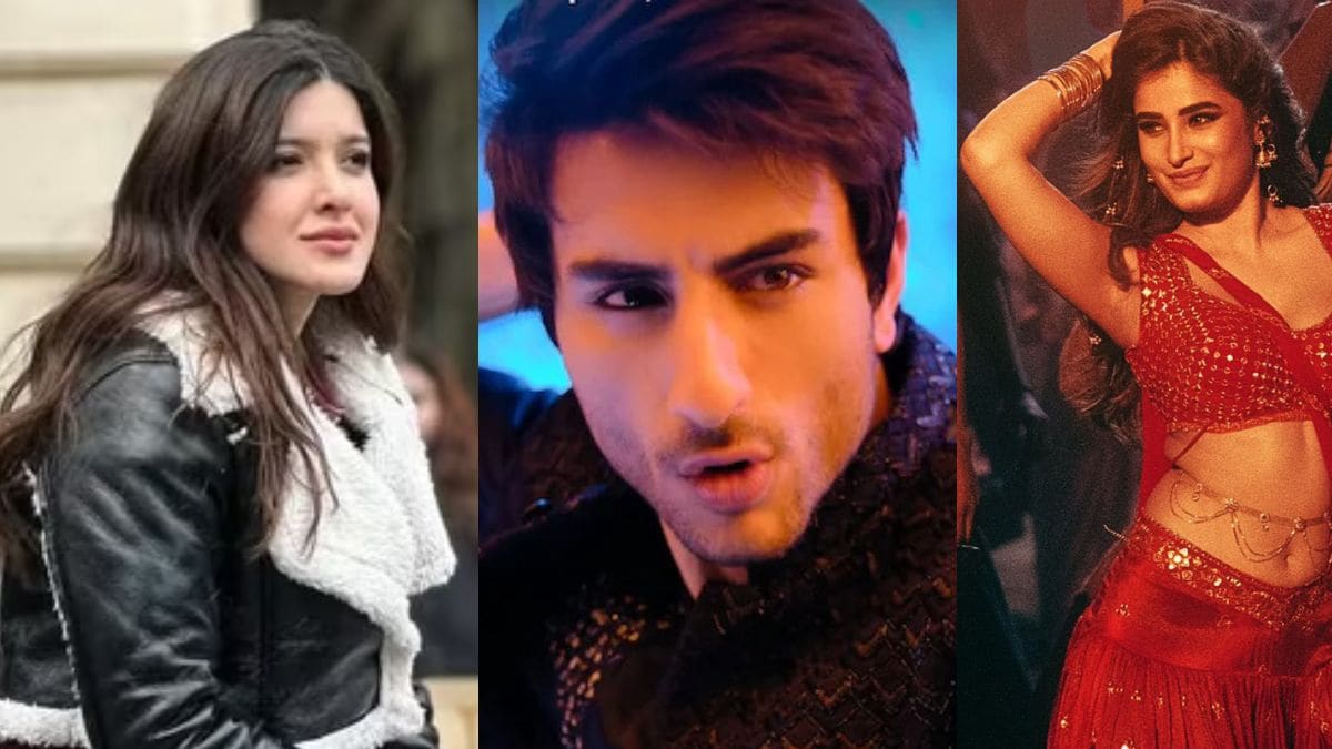 Shanaya Kapoor (L) Ibrahim Ali Khan (M) Rasha Thadani (R) Shanaya Kapoor (L) Ibrahim Ali Khan (M) Rasha Thadani (R)