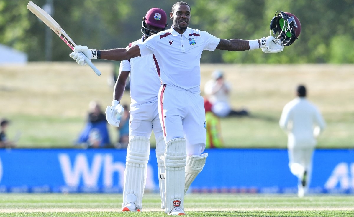 Justin Greaves Hits Double Ton vs NZ, Achieves Rare Test Feat For West Indies