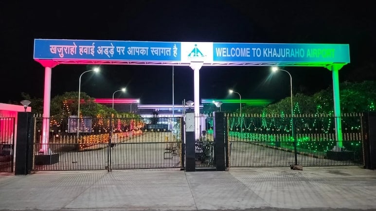 खजुराहो एयरपोर्ट ने दिल्ली-मुंबई को भी पछाड़ा, AAI के सर्वे में मिली 5 स्टार रेटिंग