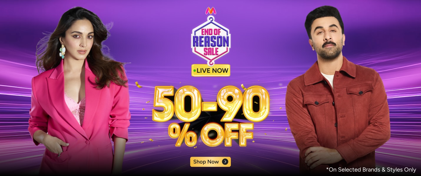 Myntra End of Reason Sale is the perfect time to refresh your wardrobe at unbeatable prices. Myntra End of Reason Sale is the perfect time to refresh your wardrobe at unbeatable prices.
