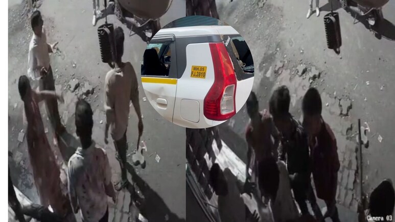 Kalyan News : हद्द झाली! कल्याणमध्ये गावगुंड आणि नशेखोरांचे 'राज'; दुकानदार,पत्नीला मारहाणीचा थरार