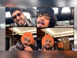 Ranveer Singh, Hanumankind Groove Inside Hummer EV, Diljit Dosanjh Joins: Watch Video