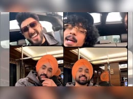 Ranveer Singh, Hanumankind Groove Inside Hummer EV, Diljit Dosanjh Joins: Watch Video