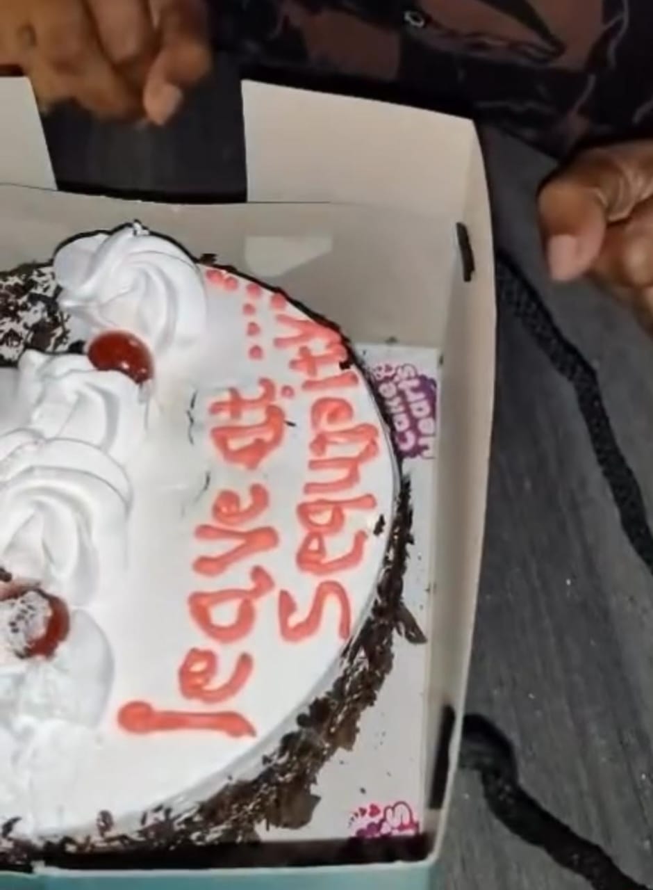 Viral: Woman's Birthday Cake Arrives With 'Leave At Security' Iced On It