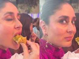 Kareena Kapoor Enjoys <i>Samosa</i> At Her Children's Annual Function, Karan Johar Calls Her 'Carbie Doll'