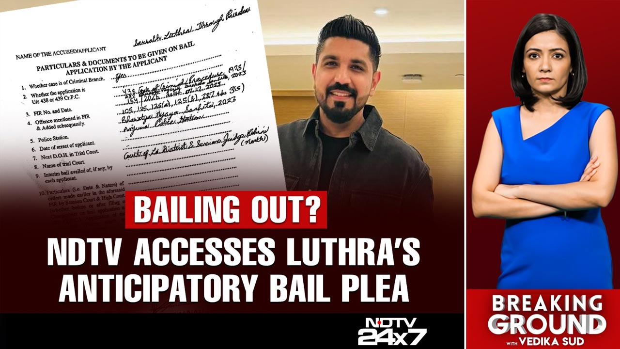 Goa Nightclub Fire Tragedy: NDTV Accesses Luthra's Anticipatory Bail Plea