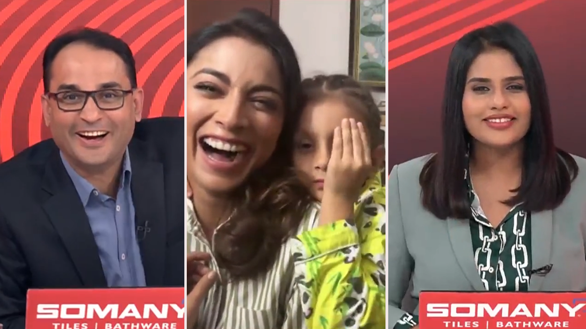 When Shriya Saran's Daughter Photobombed Her Rajinikanth Interview