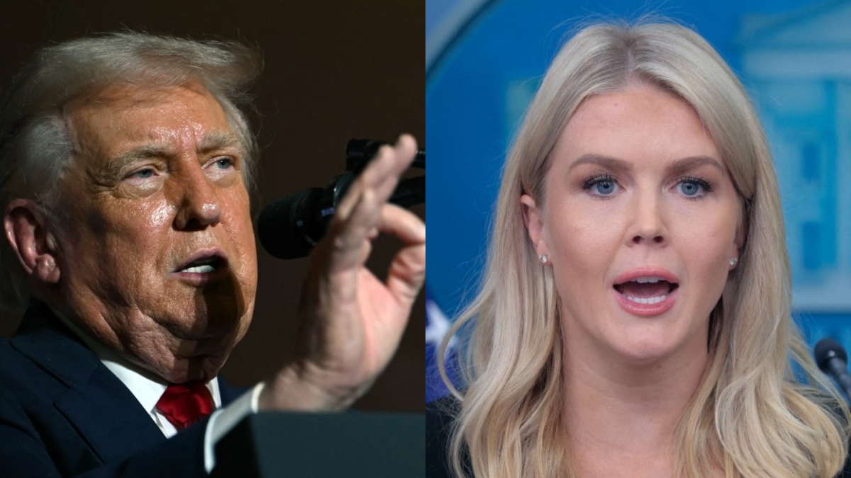 "That Beautiful Face, Lips Like Machine Gun": Trump On Karoline Leavitt