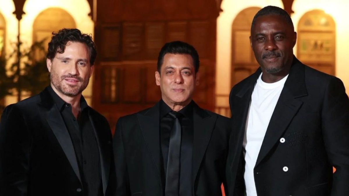 Salman Khan Twins In Black With Idris Elba And Edgar Ramirez At Red Sea Film Festival, See Viral Pic