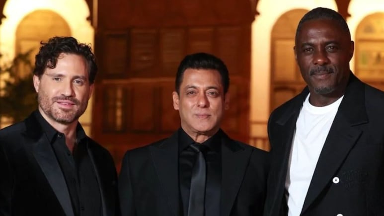 Salman Khan Twins In Black With Idris Elba And Edgar Ramirez At Red Sea Film Festival, See Viral Pic
