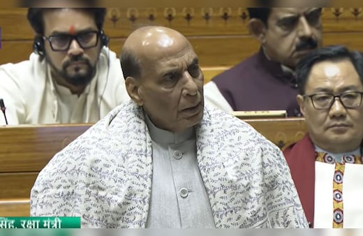 'जिन्ना के चश्मे से देखने वालों ने वंदे मातरम के पदों को जानबूझकर भूलाया', संसद में बोले राजनाथ सिंह