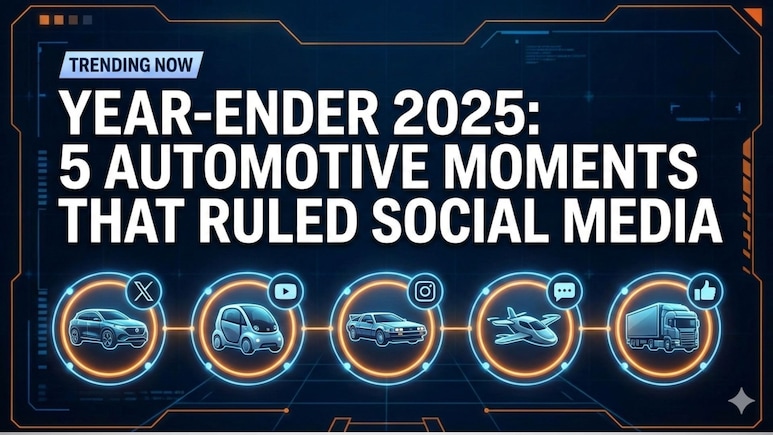 Year-Ender 2025: 5 Automotive Moments That Ruled Social Media