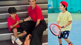 Watch: "Nostalgic, Nostalgic, Nostalgic" - Tennis Icon Sania Mirza Coaches Son Izhaan In Adorable Viral Video