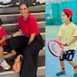 Watch: "Nostalgic, Nostalgic, Nostalgic" - Tennis Icon Sania Mirza Coaches Son Izhaan In Adorable Viral Video