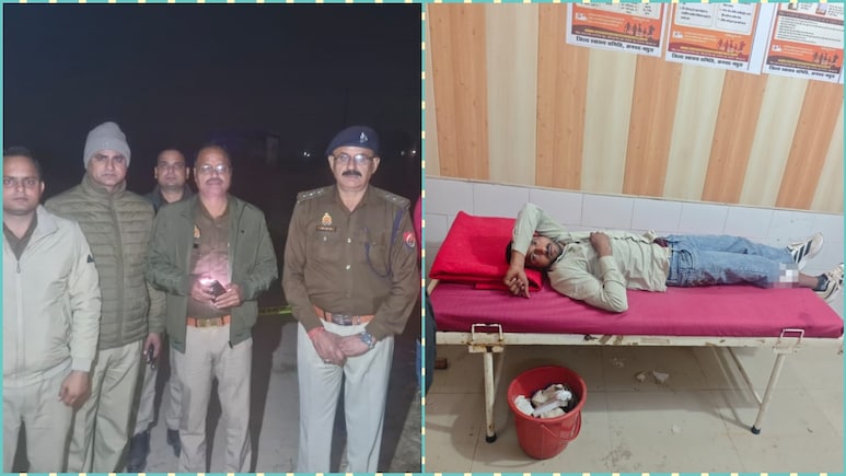 गोवर्धन पुलिस पर हमला करने वाले बदमाशों का एनकाउंटर, एक घायल; दूसरा फरार