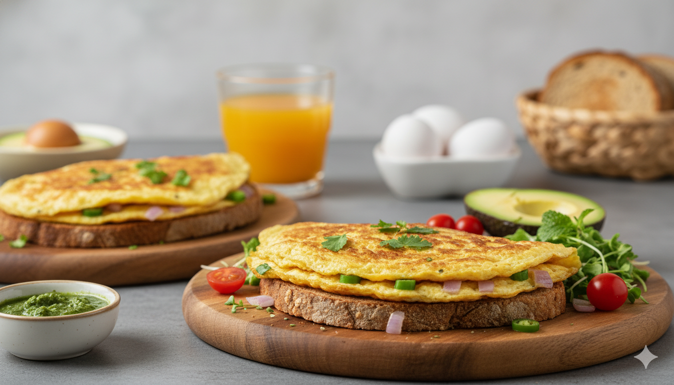 Is Your Daily Bread Omelette Healthy Or Not? A Nutritionist Breaks It Down
