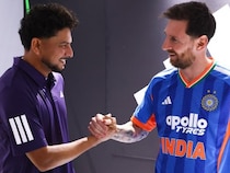 "Controlling The Ball": Kuldeep Yadavs Special Message To Idolo Lionel Messi After India Visit