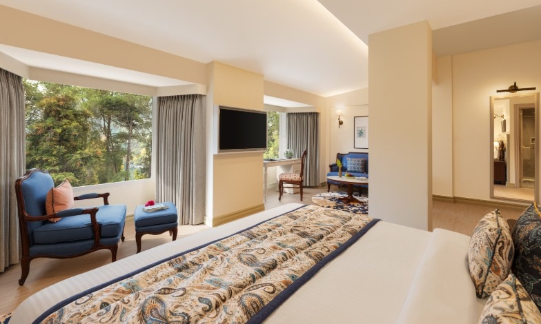 Palladian architecture meets modern utility. Photo: Naukuchia House Palladian architecture meets modern utility. Photo: Naukuchia House