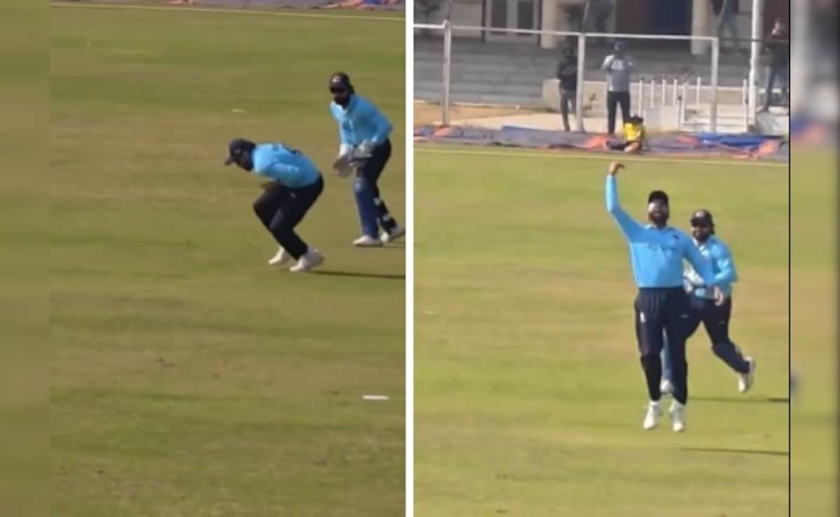 Vijay Hazare Trophy: रोहित शर्मा ने लिया स्लिप में ऐसा कैच, मनाने लगे जबरदस्त जश्न, जिसे देख फैन्स हार गए दिल,  Video