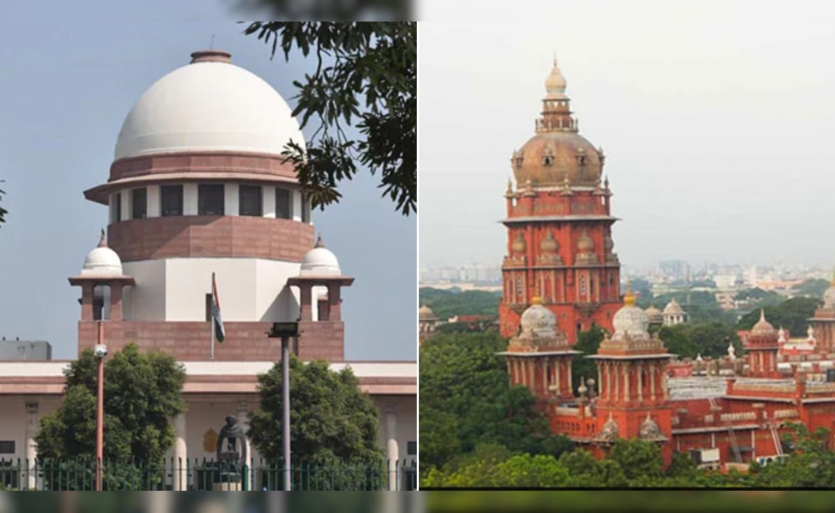 "Something's Wrong": Top Court Seeks Reply Over Madras High Court Listings