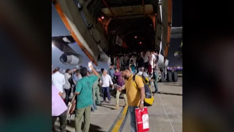 Video: 300 Indians Evacuated From Cyclone-Hit Sri Lanka By Indian Air Force