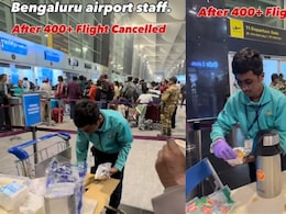 Bengaluru Airport Staff Provide Refreshments Amid IndiGo Disruptions, Wins Hearts Online