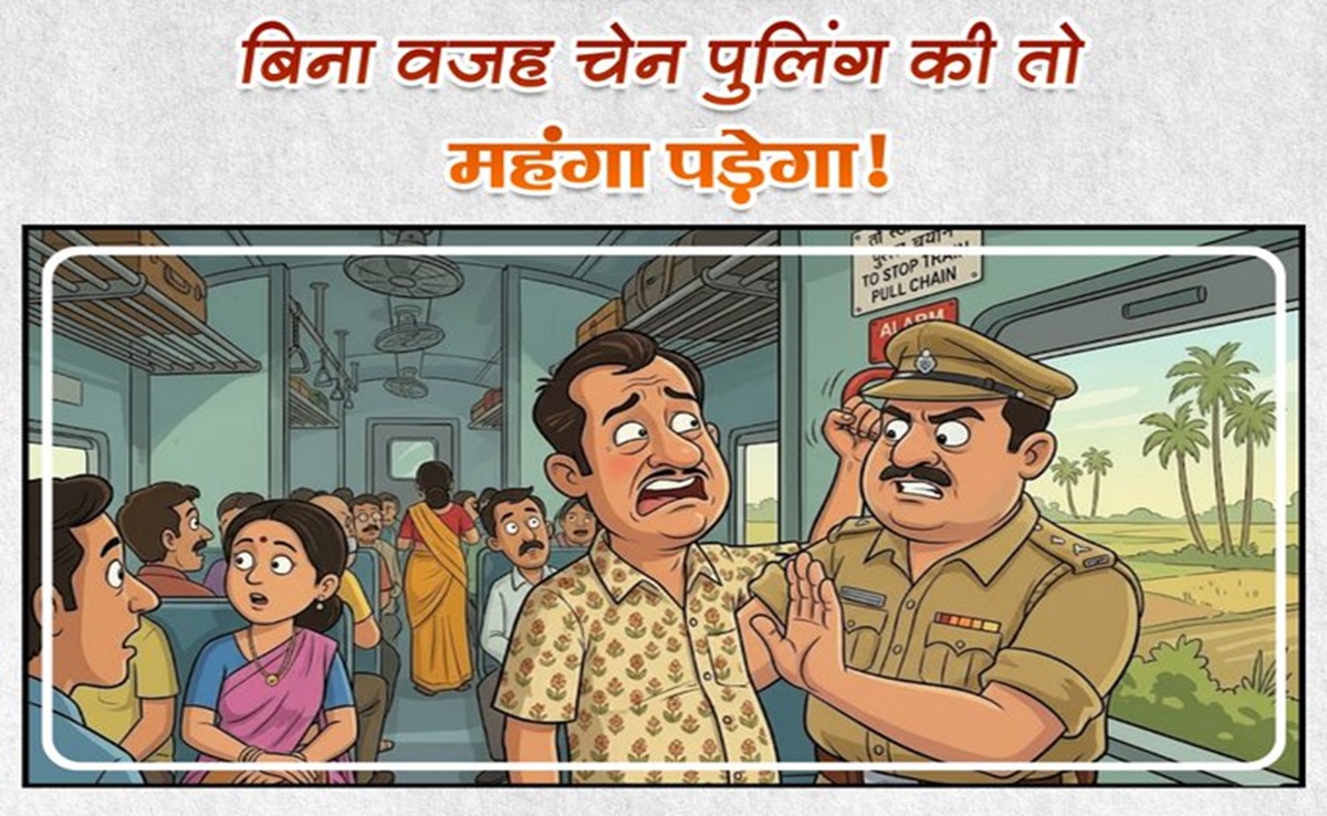 Indian Railway Rules: ट्रेन की चेन खींचने वालों पर एक्शन; भोपाल मंडल में इतने लोगों से वसूला गया जुर्माना