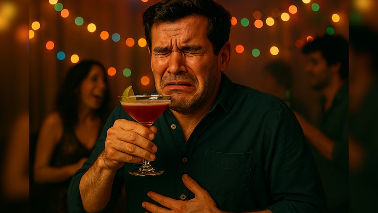 क्रिसमस पार्टी में छलका मौत का जाम! कॉकटेल पीते ही फटा पेट, अस्पताल में भर्ती शख्स