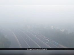 Dense Smog In Delhi As Air Quality Nears 'Severe' Category