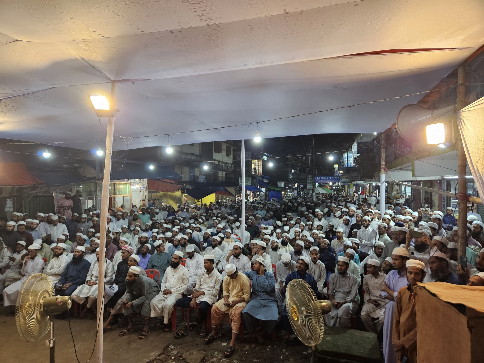 In his July 17 address at Bangladeshs largest Deobandi madrasa, Hathazari Madrasa, Hadi said "fighters" from the seminary silently took on the streets during last years student protests. Credit: Facebook/Sharif Osman Hadi In his July 17 address at Bangladeshs largest Deobandi madrasa, Hathazari Madrasa, Hadi said "fighters" from the seminary silently took on the streets during last years student protests. Credit: Facebook/Sharif Osman Hadi