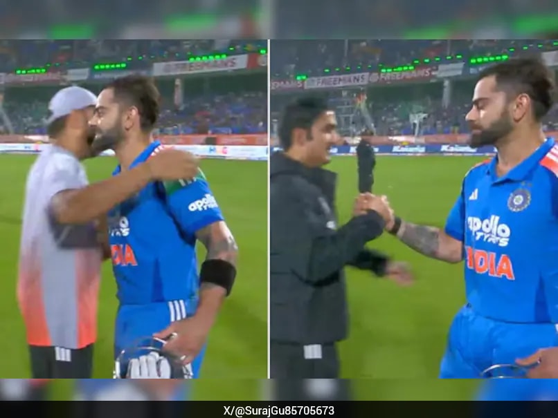 Watch: Virat Kohli's 'Gautam Gambhir Moment' After Hugging Rohit Sharma Gets Fans Talking