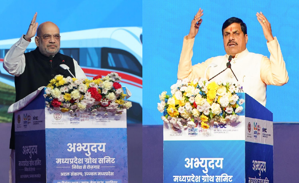 Abhyudaya MP Growth Summit: ग्वालियर से अमित शाह ने दी MP को 2 लाख करोड़ की सौगातें; CM मोहन ने ये कहा