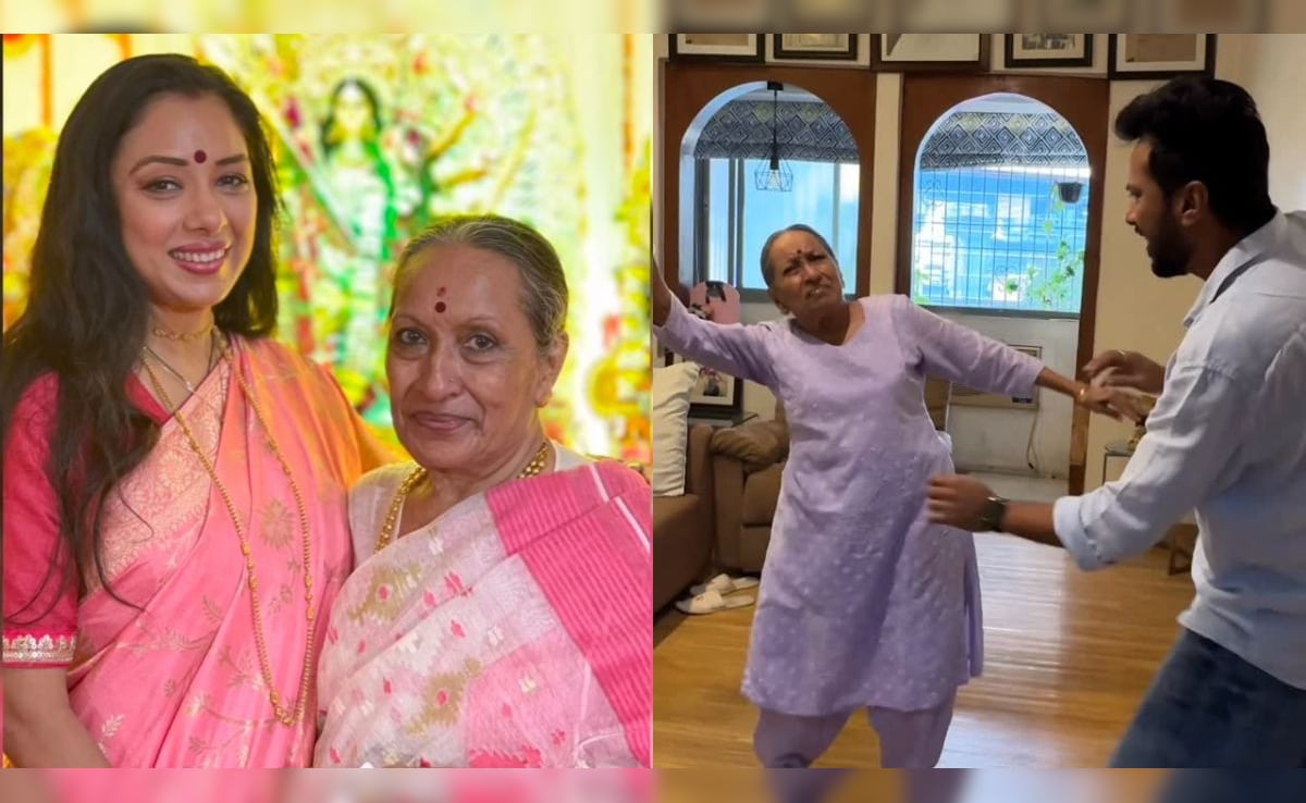 Rupali Ganguly's Mother Dances To Dhurandhar's Shararat With Son Vijay, See Anupamaa Star's Adorable Reaction