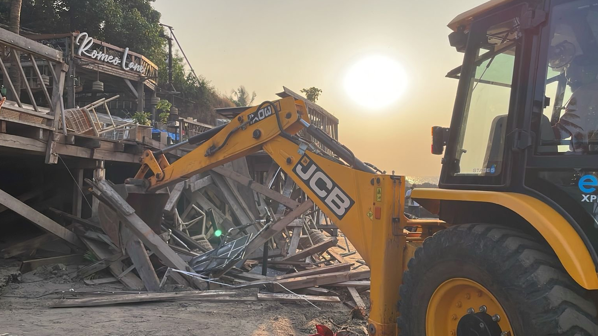 Demolition Begins At 2nd Club Owned By Luthras, Missing Since Goa Fire