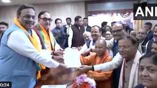 पंकज चौधरी ने नामांकन किया, CM योगी बने प्रस्&zwj;तावक, UP भाजपा अध्यक्ष बनना तय