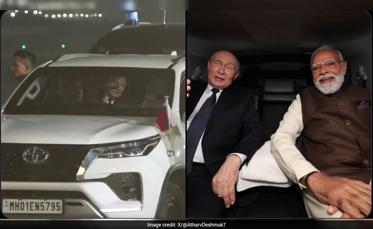 Russian Reporter Pavel Zarubin's Footage Of PM Modi-Putin SUV Ride Goes Viral