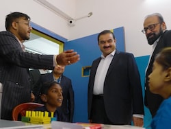 Gautam Adani Visits Pahela Kadam Vocational Training Centre