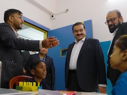 Gautam Adani Visits Pahela Kadam Vocational Training Centre