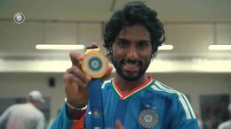 Tilak Varma Wins 'Impact Player Of The Series' Medal Following Win Over South Africa