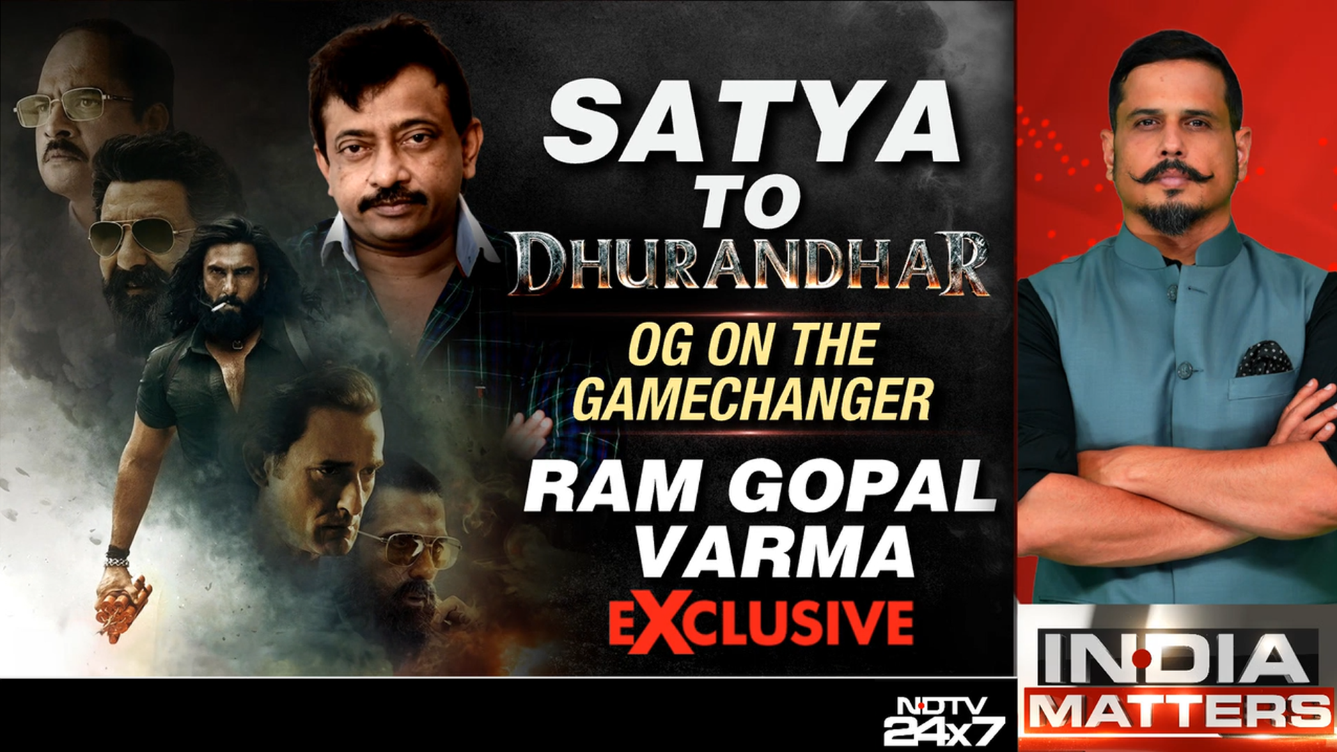 From Satya To Dhurandhar: Ram Gopal Varma On The Gamechanger