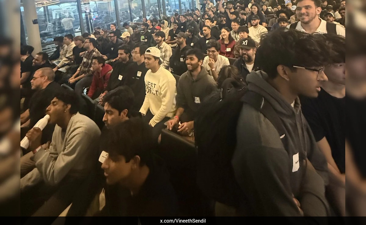 Indian-Origin Techie Mocked For Water-Drinking Style At xAI Hackathon Now Joins Elon Musk's AI Firm