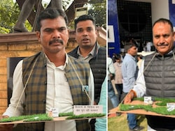 Tableaus Around Neck, Madhya Pradesh MLAs Call Attention To Farmer Distress