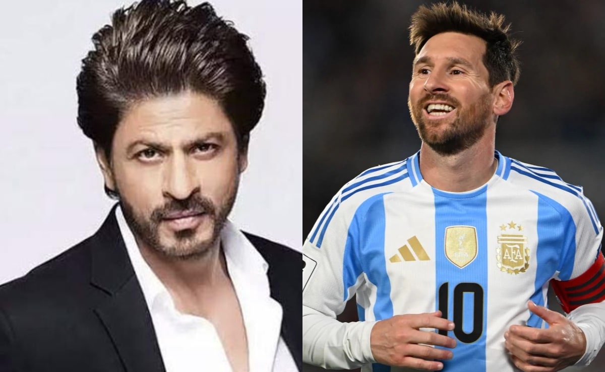 Shah Rukh Khan Reveals Plan For Lionel Messis GOAT Tour Of India