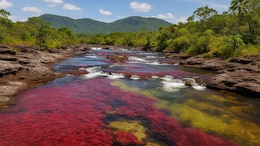 This Stunning River Changes Colours Like A Rainbow - Find Out Where It Is